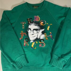 Teddy Fresh x Elton John Embroidered Crewneck‎ Sweatshirt Men’s M